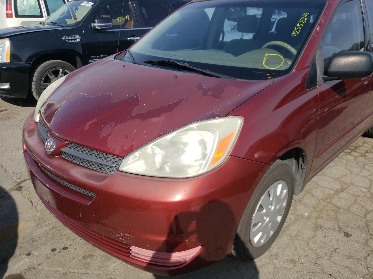 Photo 9 from auction – 2005 TOYOTA SIENNA CE with VIN 5TDZA23CX5S289754