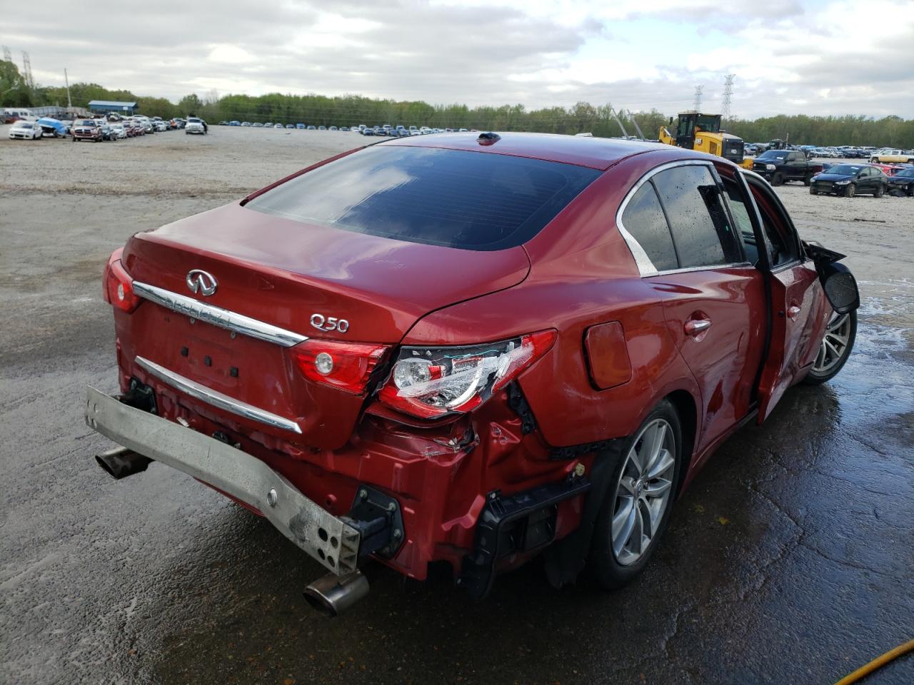 Photo 4 from auction – 2014 INFINITI Q50 BASE with VIN JN1BV7AP7EM687348