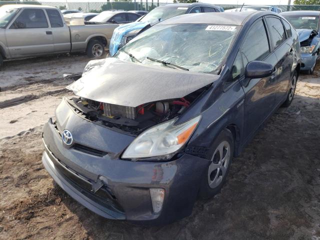 Photo 2 from auction – 2013 TOYOTA PRIUS with VIN JTDKN3DU4D5662729