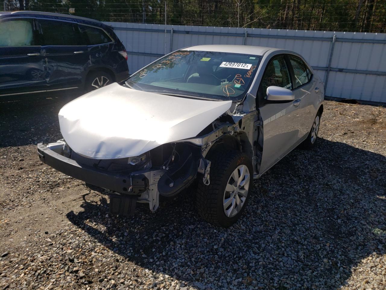 Photo 2 from auction – 2016 TOYOTA COROLLA L with VIN 2T1BURHE2GC596844