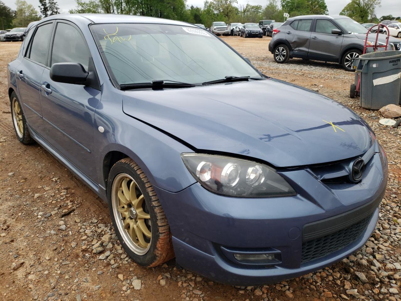 MAZDA SPEED 3 2007 with VIN JM1BK34L171715544 - Photo from auction