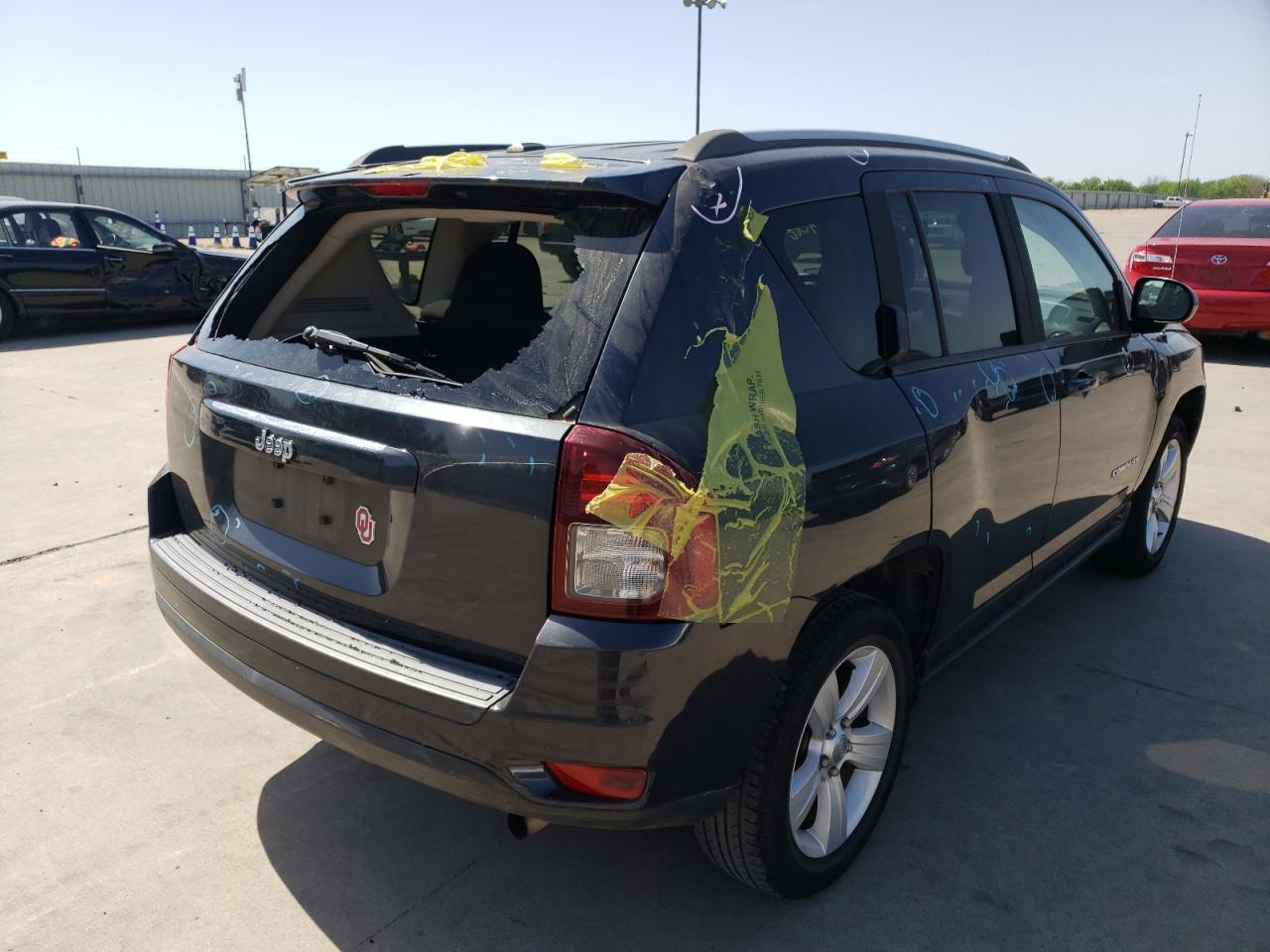 Photo 4 from auction – 2016 JEEP COMPASS SP with VIN 1C4NJCBA9GD574271