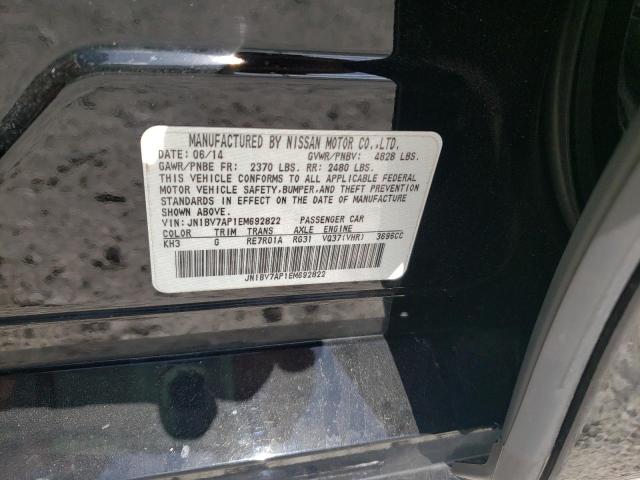 Photo 10 from auction – 2014 INFINITI Q50 BASE with VIN JN1BV7AP1EM692822