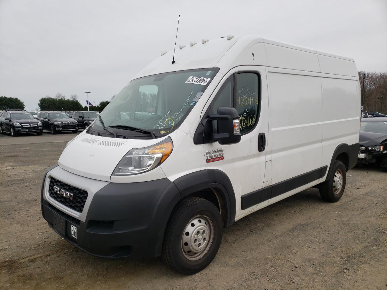 Photo 2 from auction – 2019 RAM PROMASTER with VIN 3C6TRVBG4KE553939