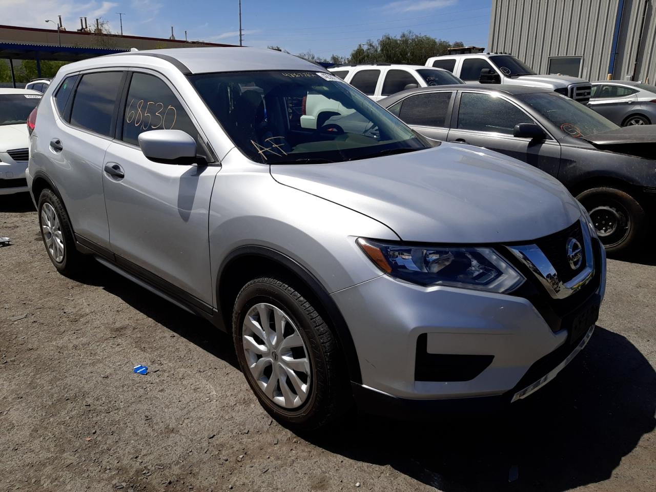 NISSAN ROGUE S 2017 with VIN KNMAT2MT7HP569703 - Photo from auction
