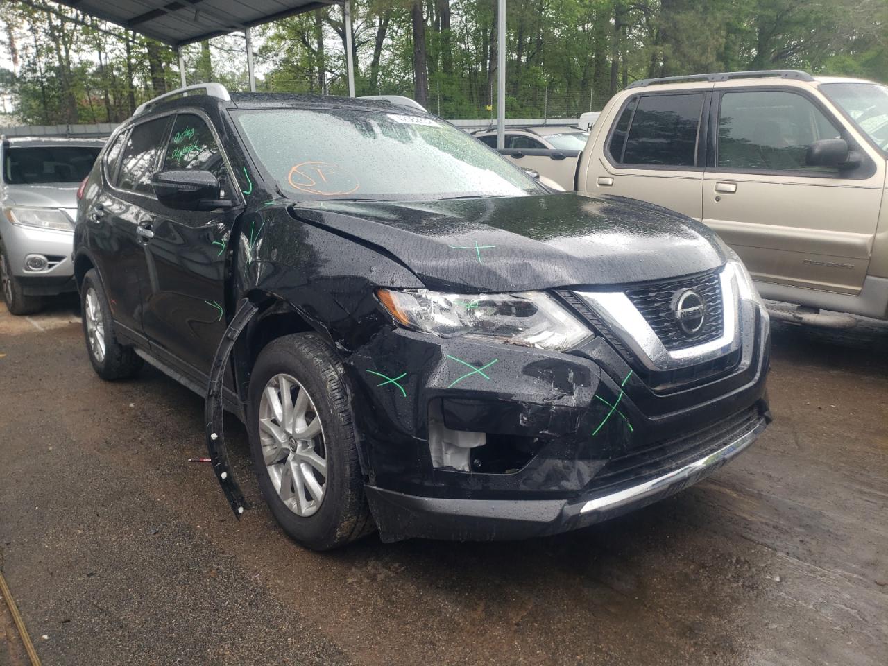 NISSAN ROGUE S 2019 with VIN 5N1AT2MT8KC723751 - Photo from auction