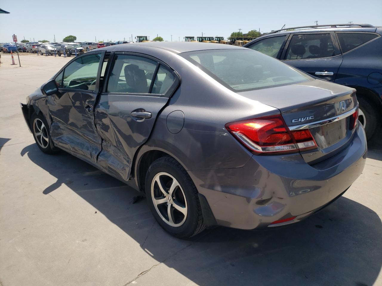 Photo 3 from auction – 2015 HONDA CIVIC SE with VIN 19XFB2F73FE037015