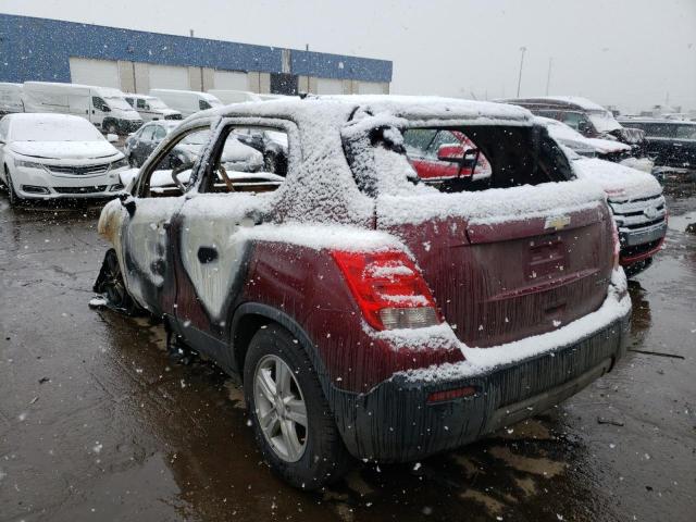 Photo 3 from auction – 2016 CHEVROLET TRAX 1LT with VIN 3GNCJLSB7GL280093