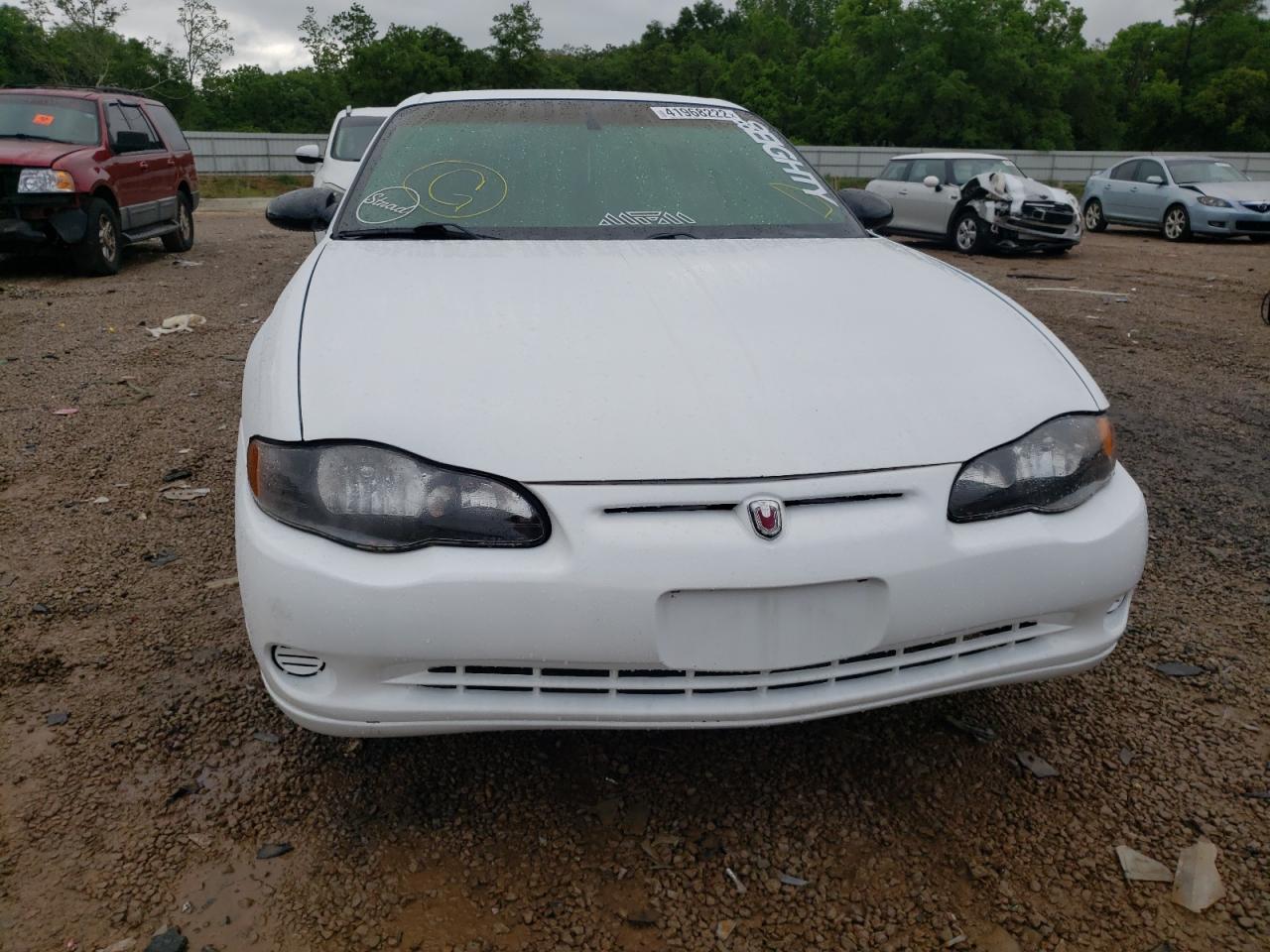 Photo 9 from auction – 2002 CHEVROLET MONTE CARL with VIN 2G1WW12E129389417