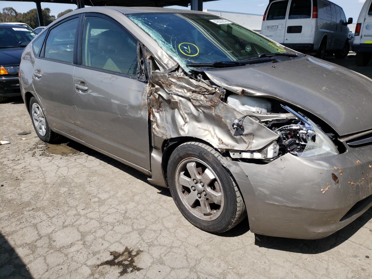 Photo 9 from auction – 2008 TOYOTA PRIUS with VIN JTDKB20U083393669