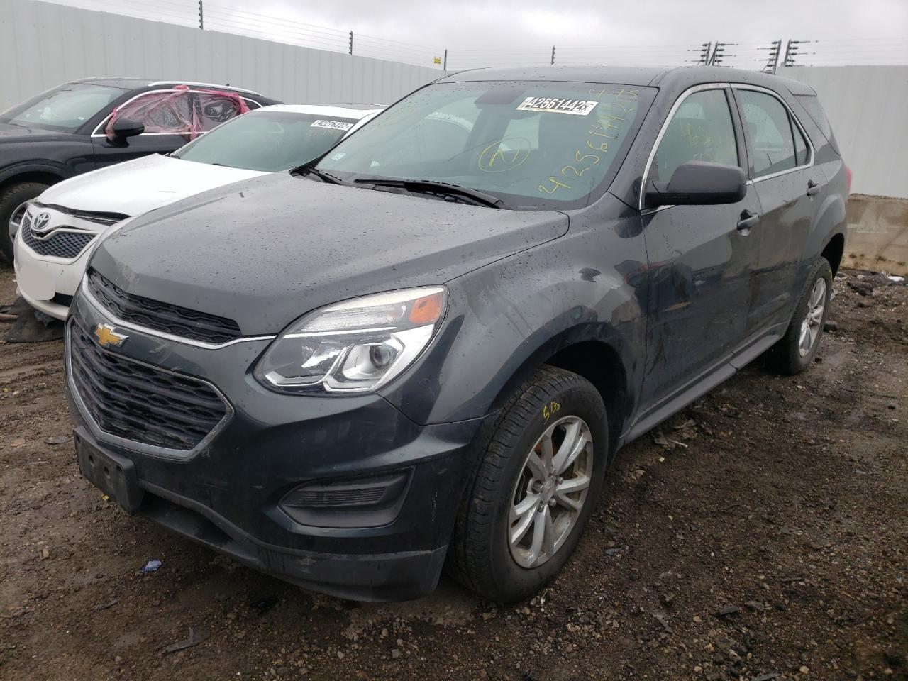 Photo 2 from auction – 2017 CHEVROLET EQUINOX LS with VIN 2GNFLEEK0H6208107
