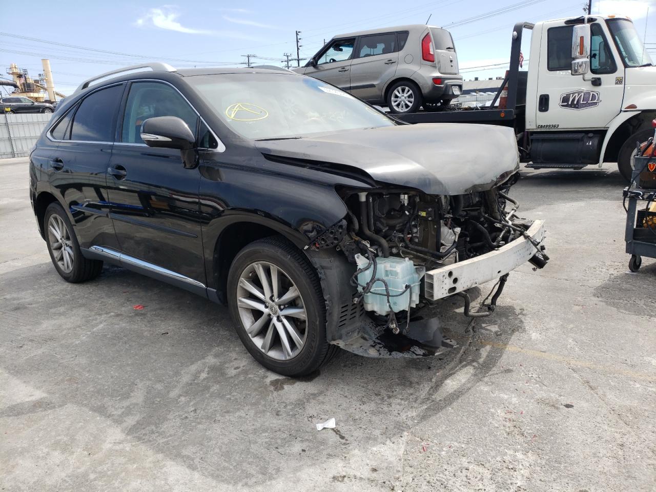 LEXUS RX 450H 2015 with VIN 2T2BC1BA3FC003724 - Photo from auction