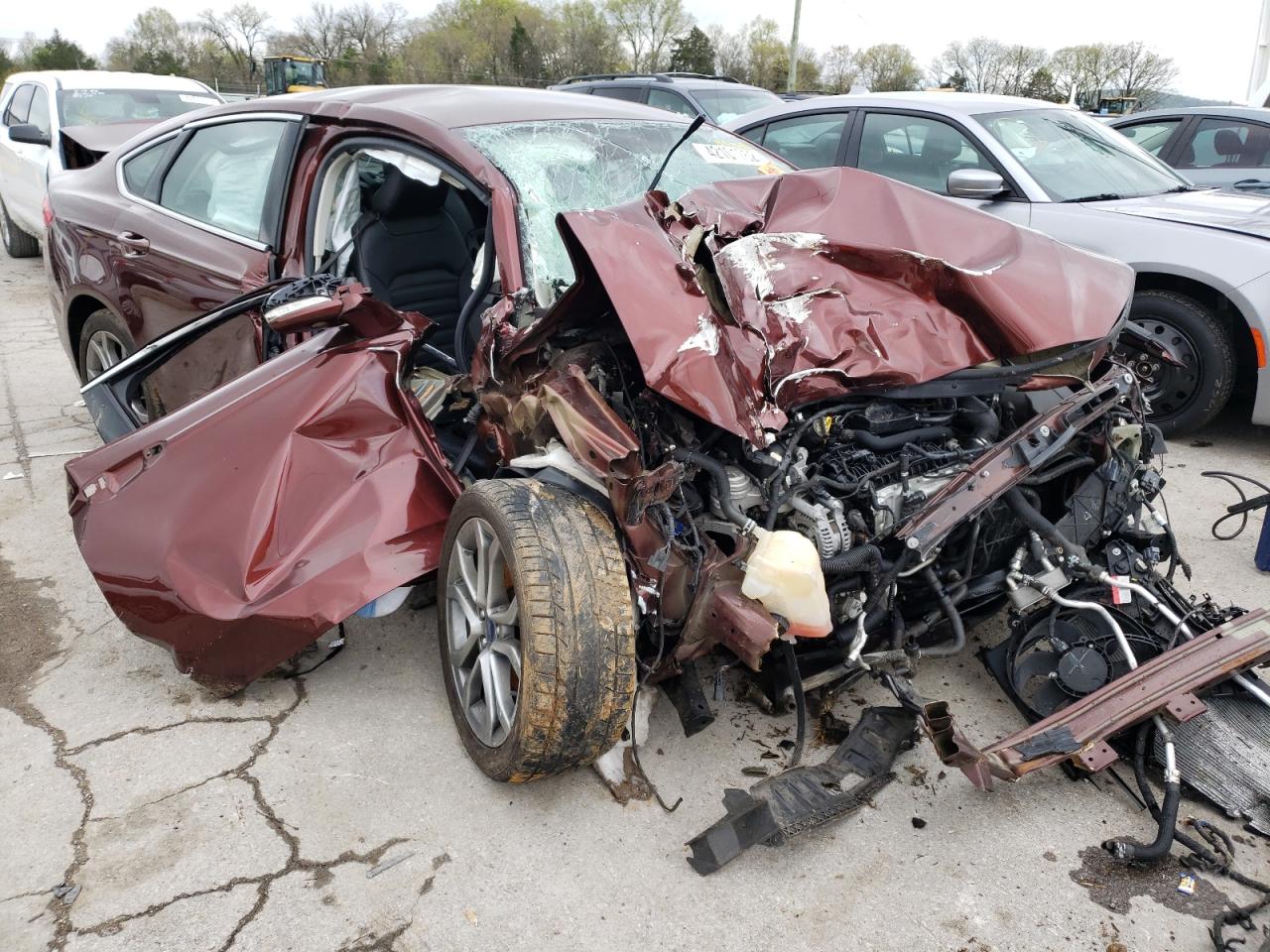 FORD FUSION SE 2016 with VIN 3FA6P0HD3GR289520 - Photo from auction