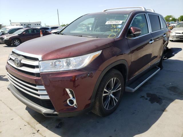 Photo 2 from auction – 2019 TOYOTA HIGHLANDER with VIN 5TDZZRFH1KS335542