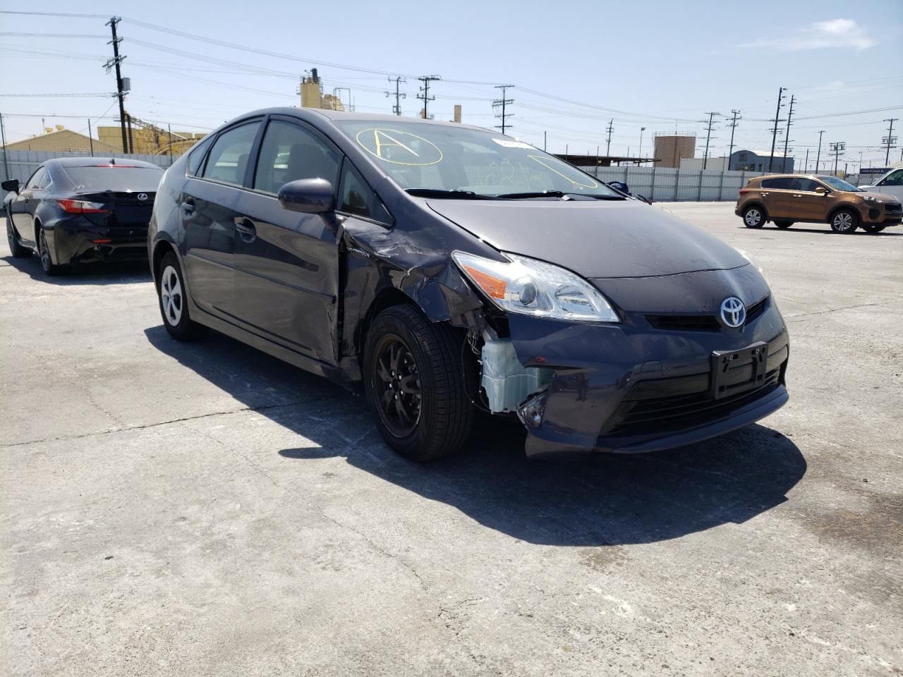 TOYOTA PRIUS 2014 with VIN JTDKN3DU5E1764646 - Photo from auction