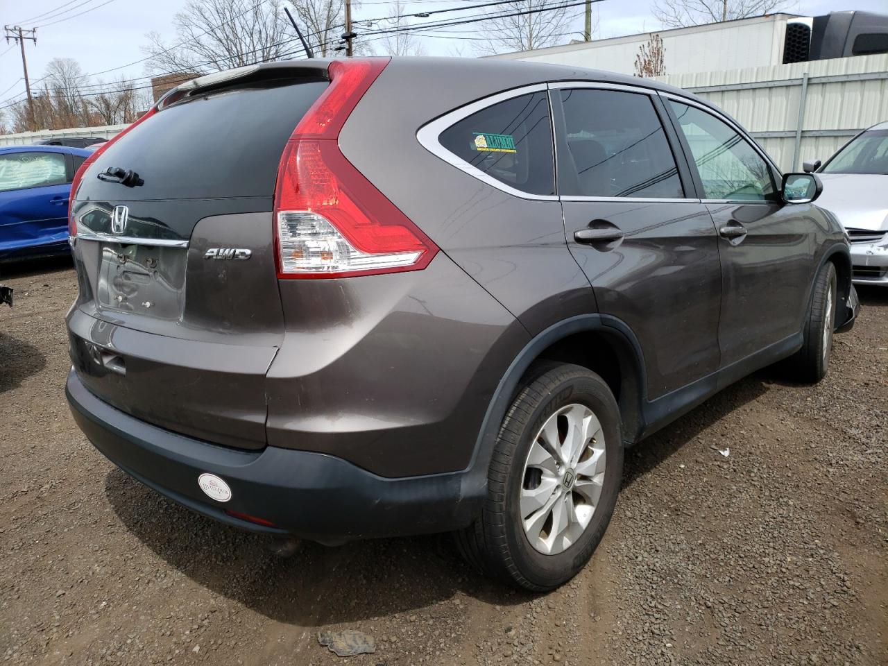 Photo 4 from auction – 2014 HONDA CR-V EX with VIN 2HKRM4H54EH706238