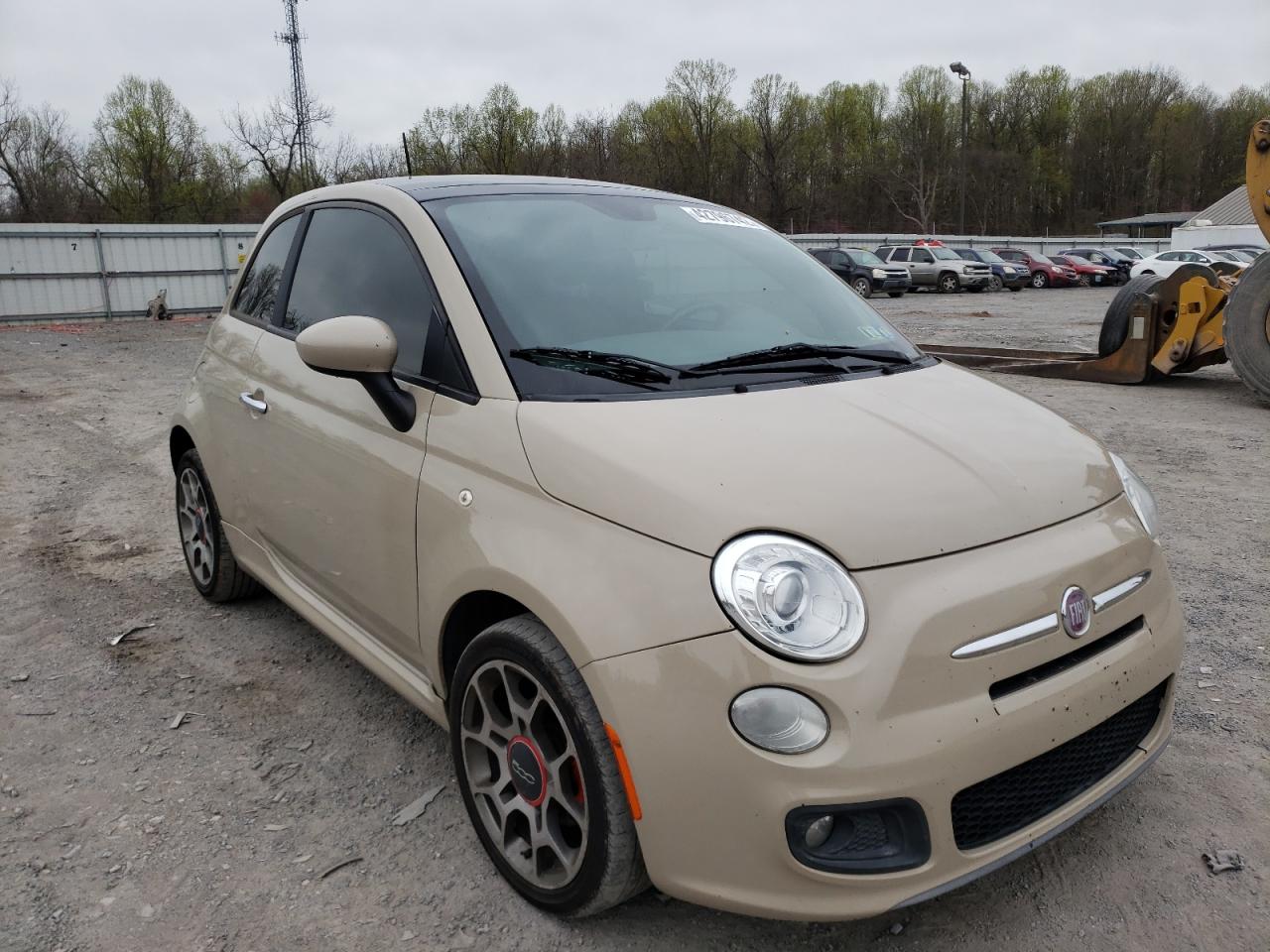 FIAT 500 SPORT 2012 with VIN 3C3CFFBR5CT233538 - Photo from auction