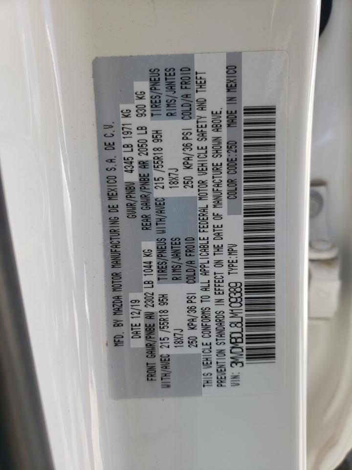 Photo 10 from auction – 2020 MAZDA CX-30 PREF with VIN 3MVDMBDL8LM109389