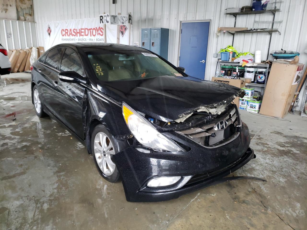 HYUNDAI SONATA SE 2013 with VIN 5NPEC4AC3DH592239 - Photo from auction