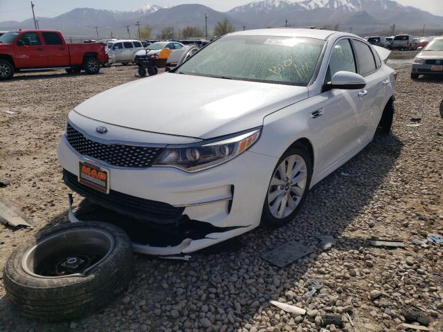 Photo 2 from auction – 2016 KIA OPTIMA EX with VIN 5XXGU4L32GG055929