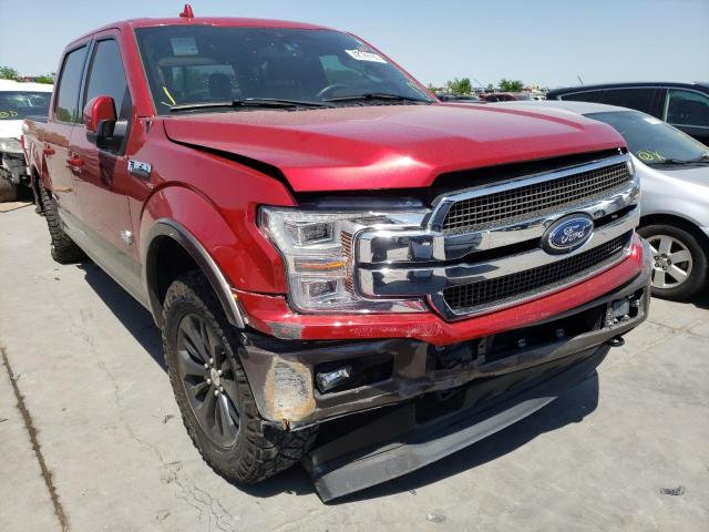 Photo 1 from auction – 2020 FORD F150 SUPER with VIN 1FTEW1E46LFC58837