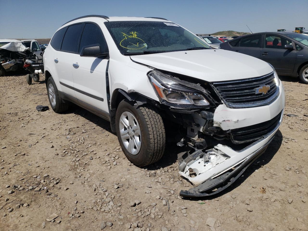 Photo 1 from auction – 2017 CHEVROLET TRAVERSE L with VIN 1GNKRFEDXHJ223138