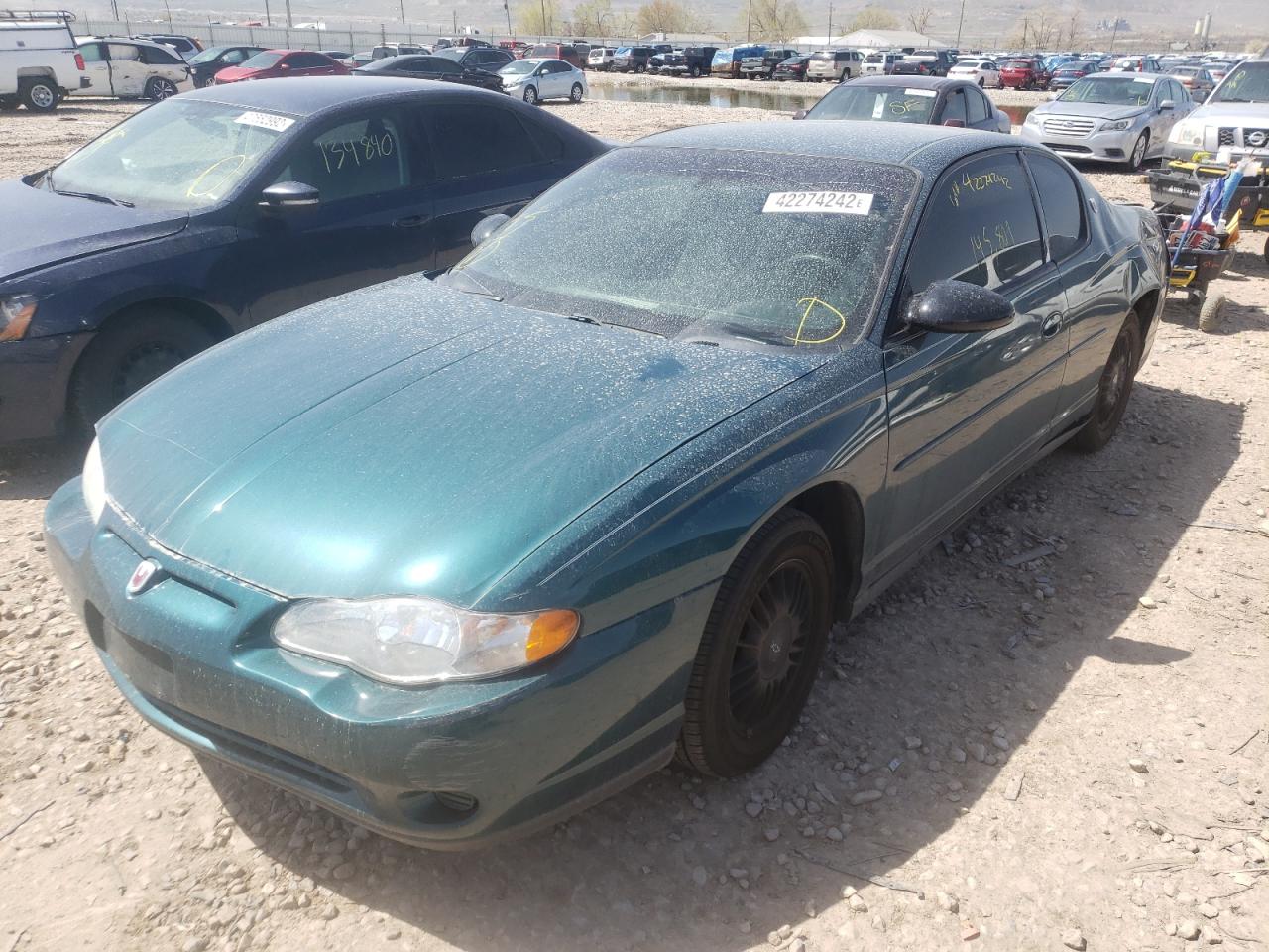 Photo 2 from auction – 2000 CHEVROLET MONTE CARL with VIN 2G1WW12E7Y9296510