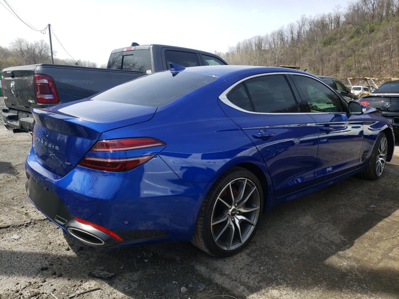 Фото 4 с аукциона – 2022 GENESIS G70 BASE с VIN KMTG54TE5NU081593