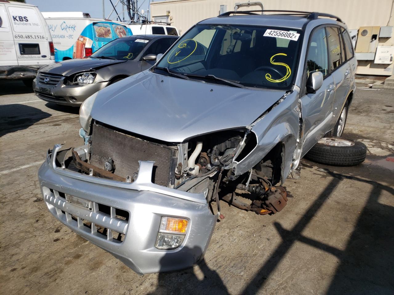 Photo 9 from auction – 2002 TOYOTA RAV4 with VIN JTEGH20V520045383
