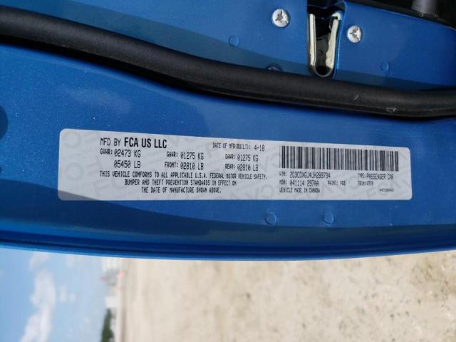 Photo 10 from auction – 2018 DODGE CHARGER R/ with VIN 2C3CDXGJ4JH289734