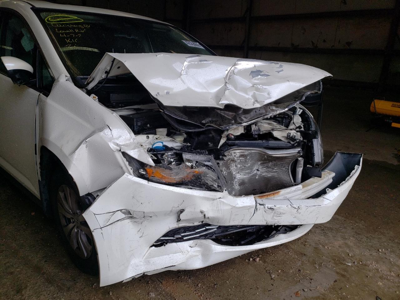 Photo 9 from auction – 2016 HONDA ODYSSEY EX with VIN 5FNRL5H60GB090816