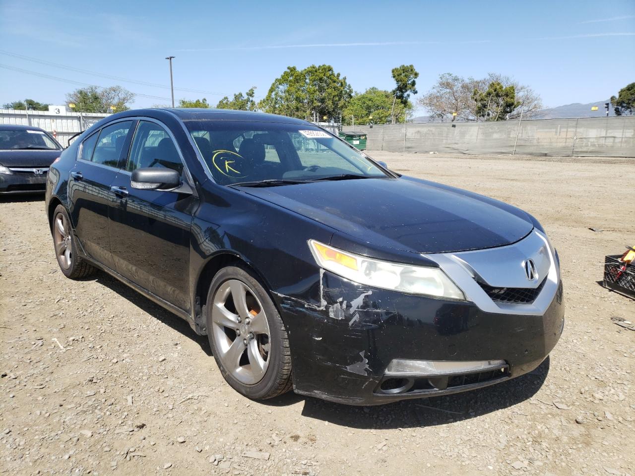 ACURA TL 2010 with VIN 19UUA8F5XAA015053 - Photo from auction