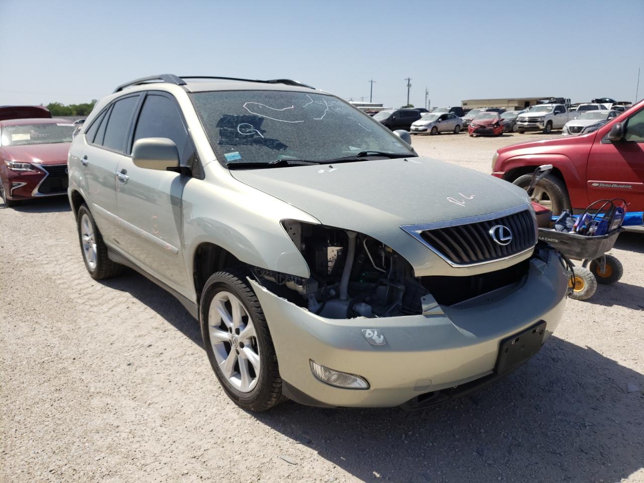 LEXUS RX 350 2009 with VIN 2T2GK31U49C077688 - Photo from auction