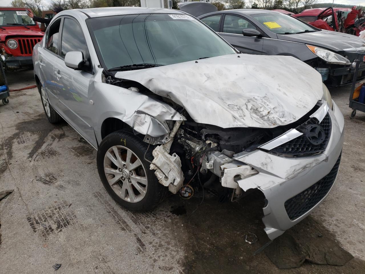 MAZDA 3 I 2007 with VIN JM1BK12F771714299 - Photo from auction