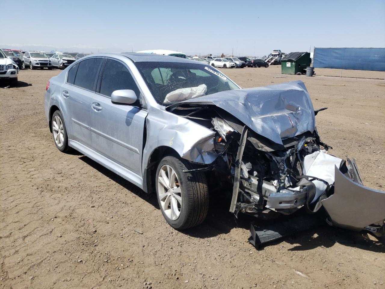 SUBARU LEGACY 2.5 2013 with VIN 4S3BMCK64D3012219 - Photo from auction
