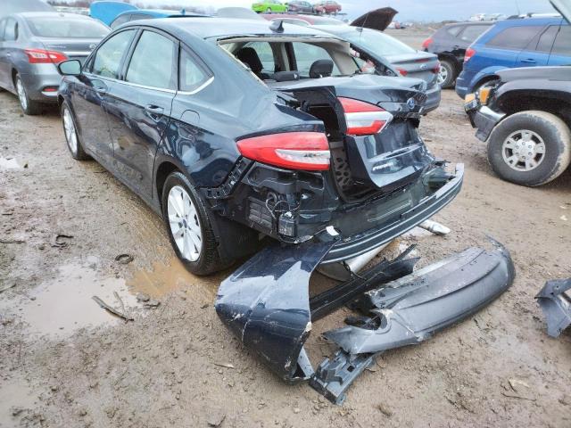 Photo 3 from auction – 2020 FORD FUSION SE with VIN 3FA6P0HD5LR262507