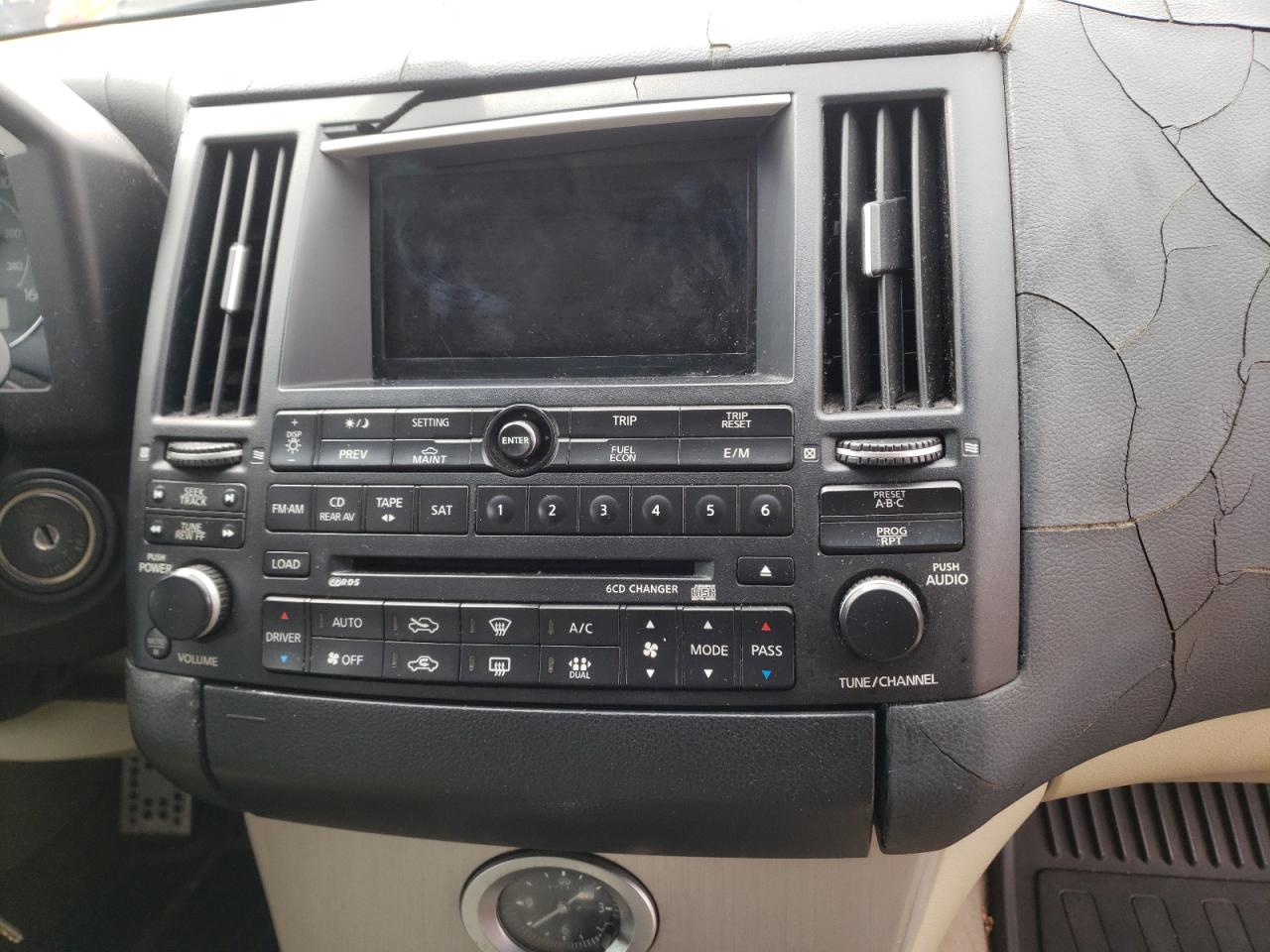 Photo 9 from auction – 2003 INFINITI FX35 with VIN JNRAS08W33X205802