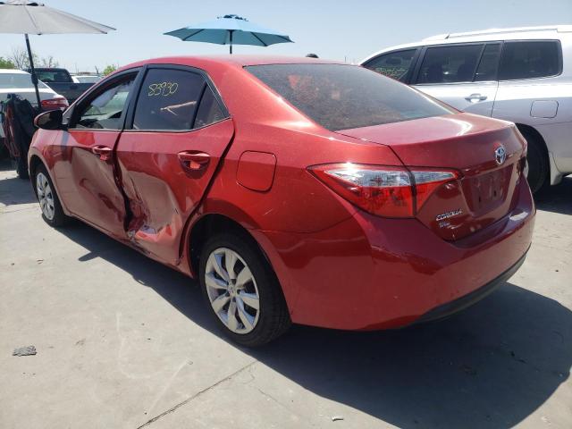 Photo 3 from auction – 2014 TOYOTA COROLLA L with VIN 5YFBURHE3EP102200