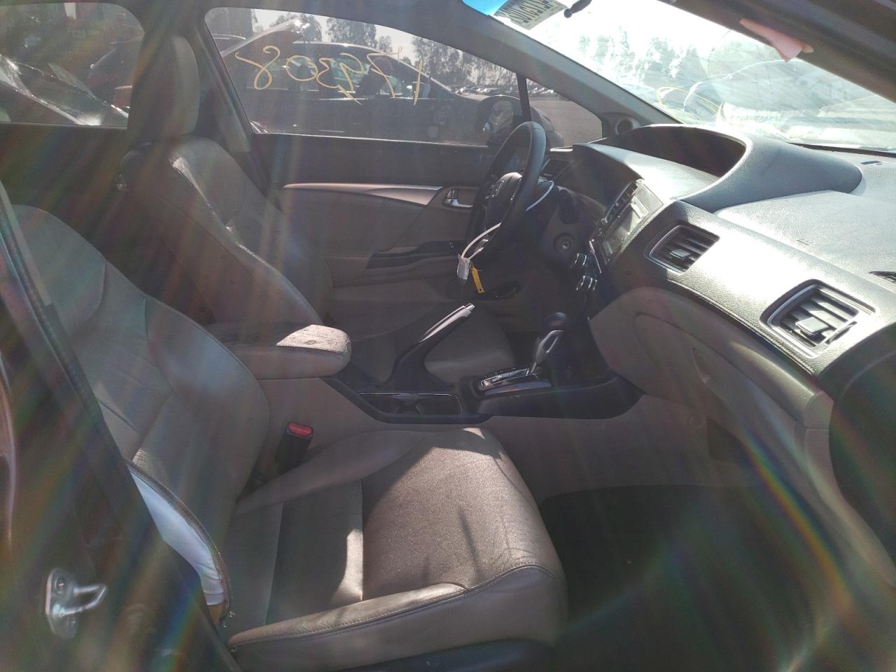 Photo 5 from auction – 2013 HONDA CIVIC EXL with VIN 19XFB2F91DE221710