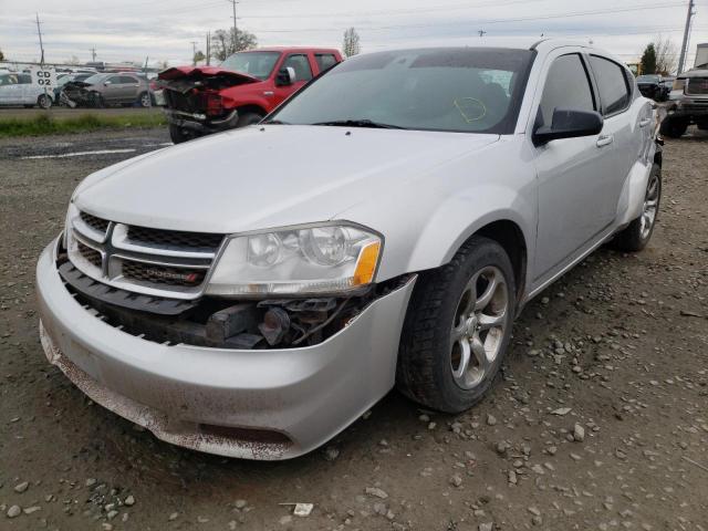 Photo 2 from auction – 2012 DODGE AVENGER SE with VIN 1C3CDZABXCN243266
