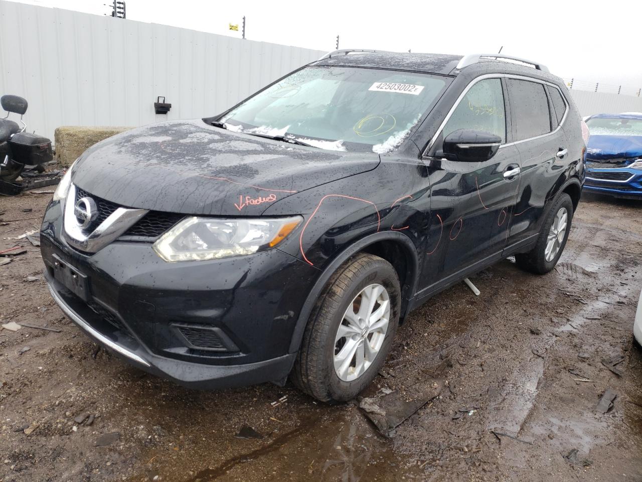 Photo 2 from auction – 2014 NISSAN ROGUE S with VIN 5N1AT2MVXEC798683