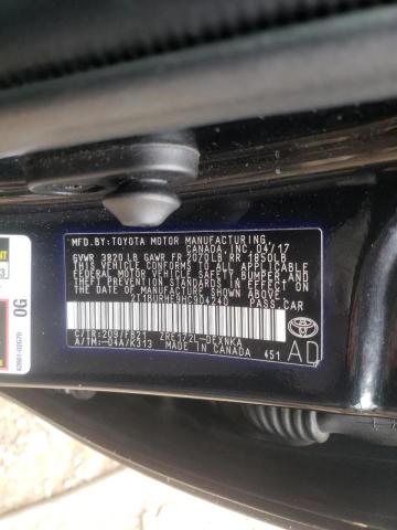 Photo 10 from auction – 2017 TOYOTA COROLLA L with VIN 2T1BURHE9HC904240