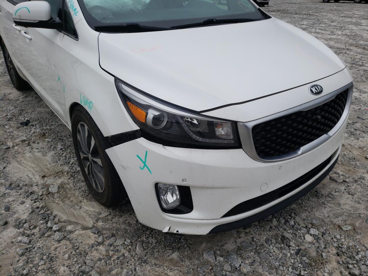 Photo 9 from auction – 2016 KIA SEDONA EX with VIN KNDMC5C12G6116480