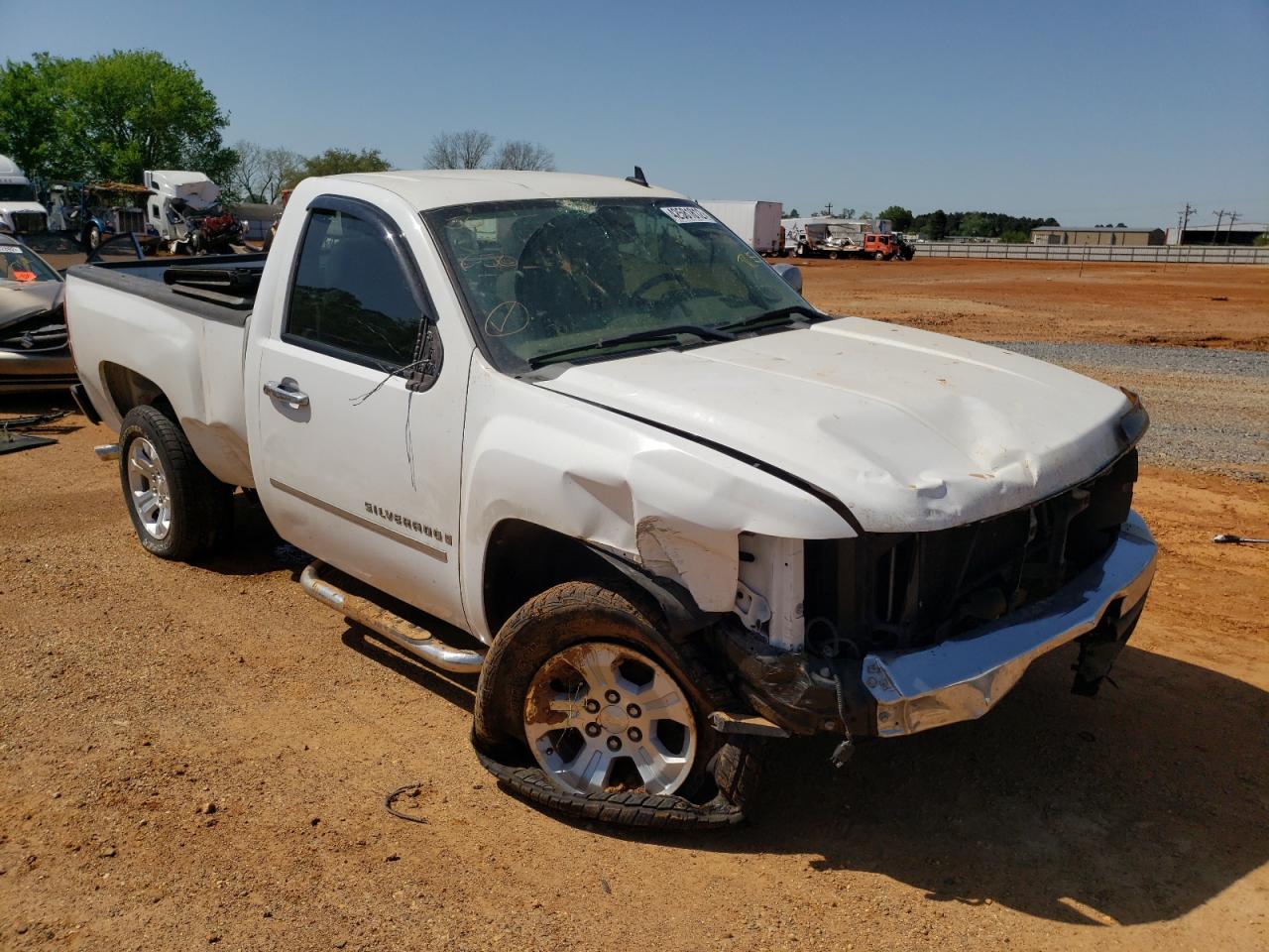 CHEVROLET SILVERADO 2009 with VIN 1GCEC14C79Z212104 - Photo from auction