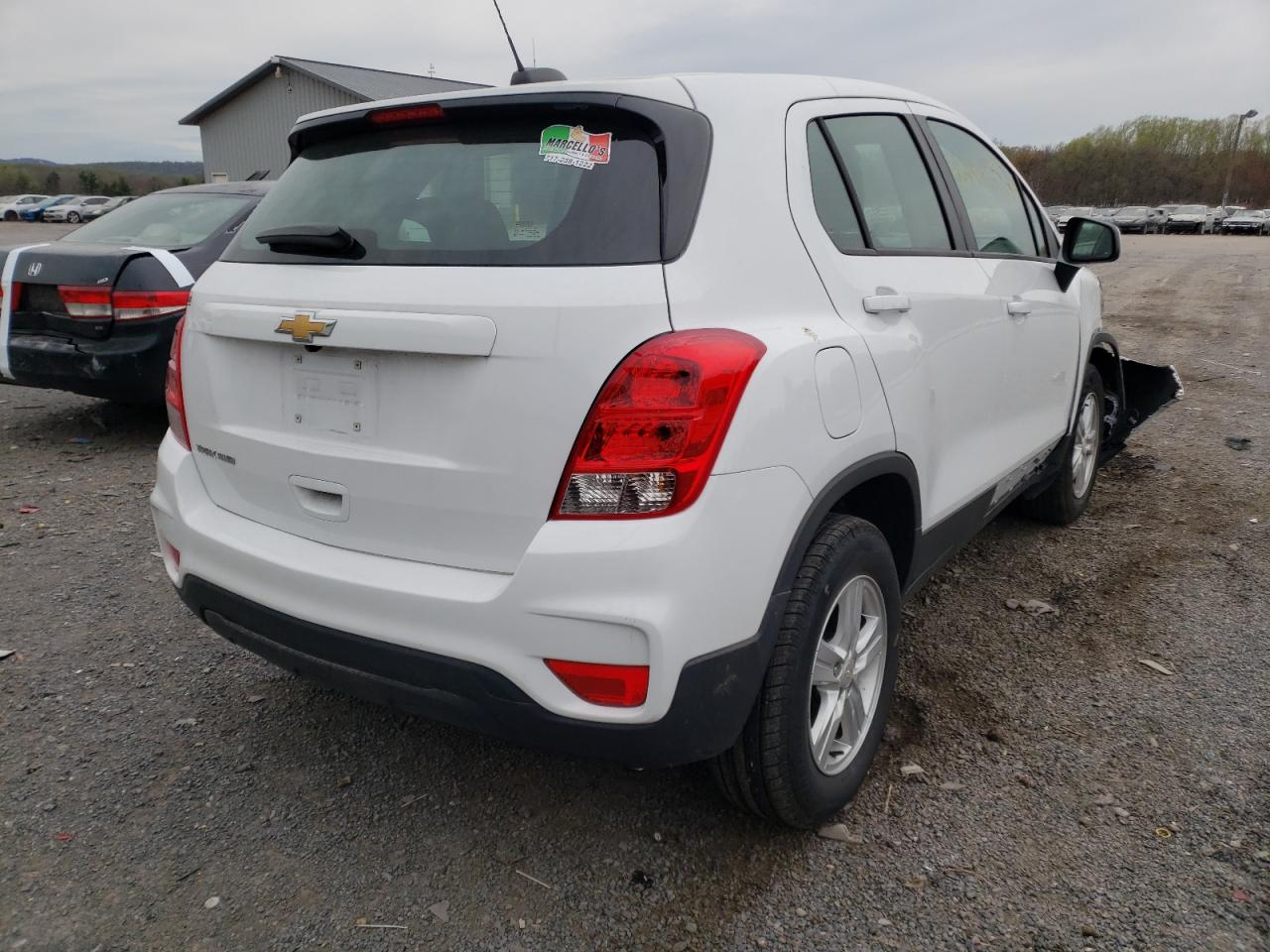 Photo 4 from auction – 2019 CHEVROLET TRAX LS with VIN 3GNCJNSB7KL399914