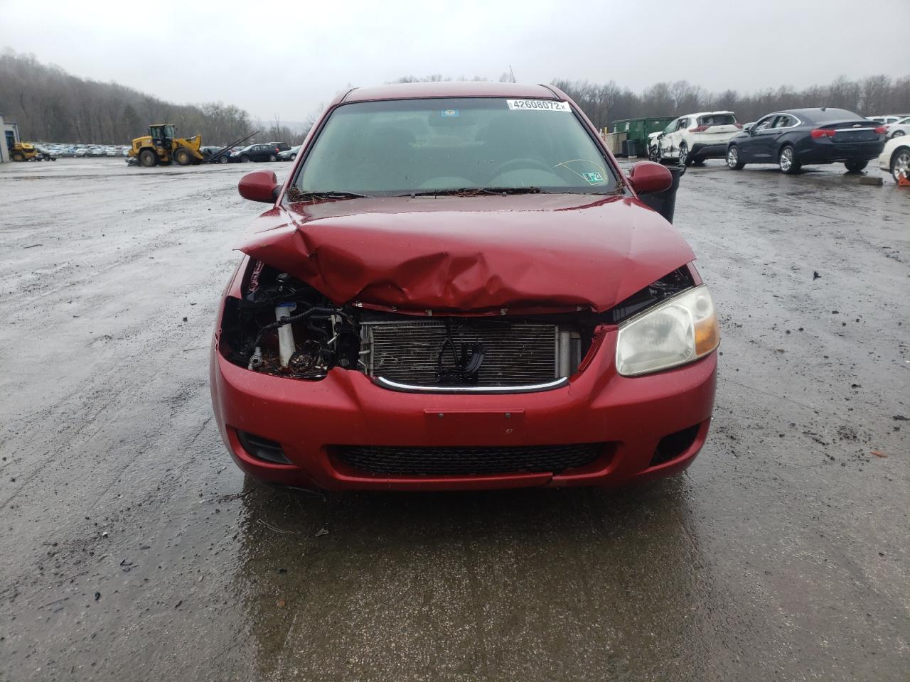 Photo 9 from auction – 2008 KIA SPECTRA EX with VIN KNAFE121885543728
