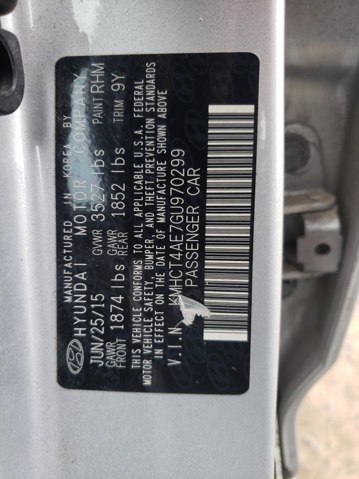 Photo 10 from auction – 2016 HYUNDAI ACCENT SE with VIN KMHCT4AE7GU970299