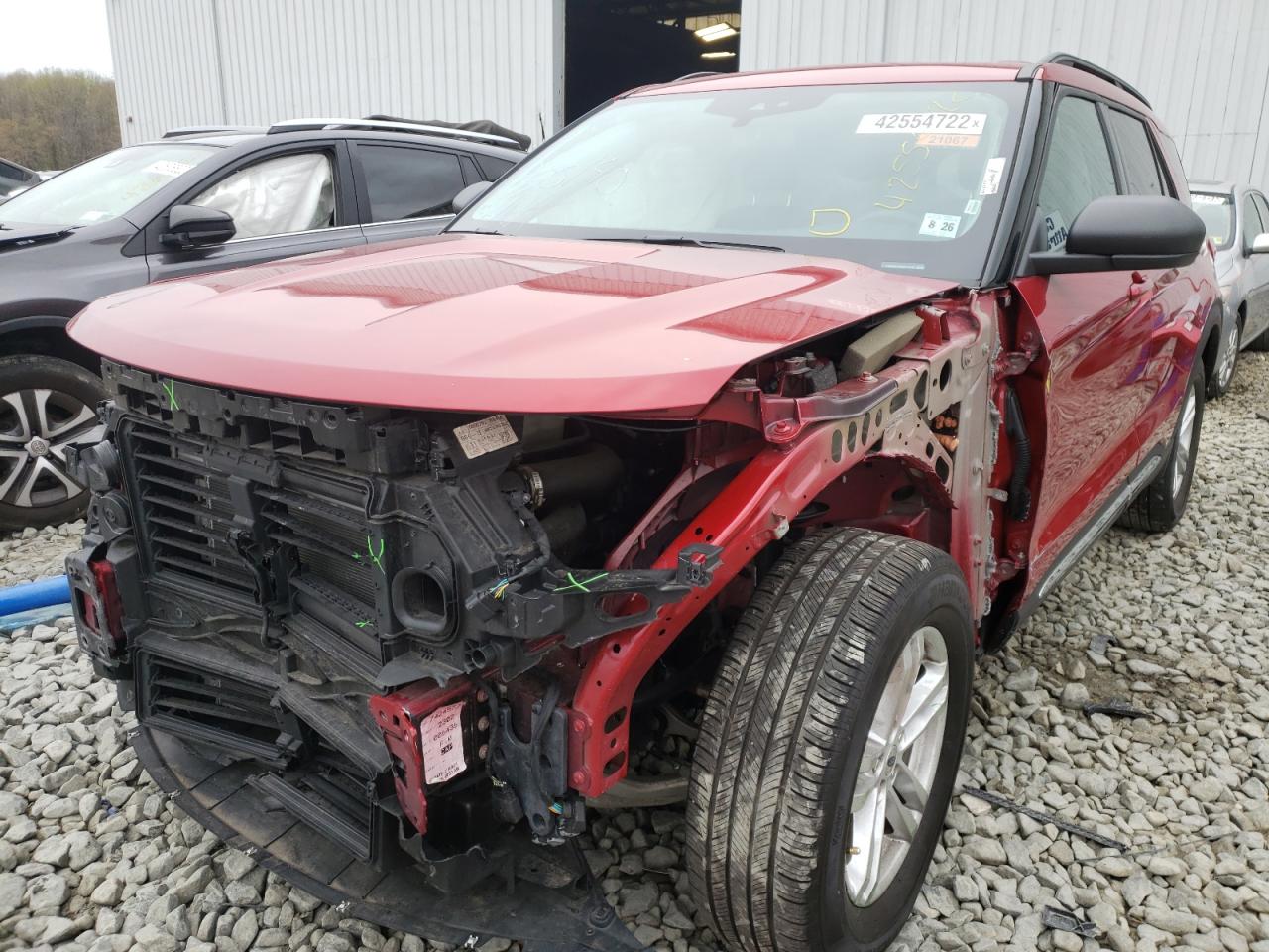 Photo 15 from auction – 2021 FORD EXPLORER X with VIN 1FMSK8DHXMGA75752