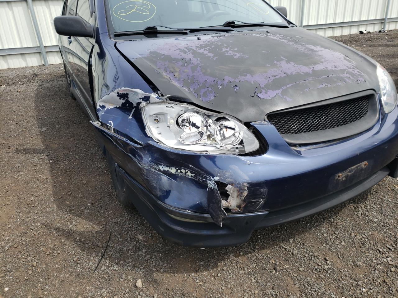 Photo 9 from auction – 2005 TOYOTA COROLLA CE with VIN 2T1BR32E65C329663