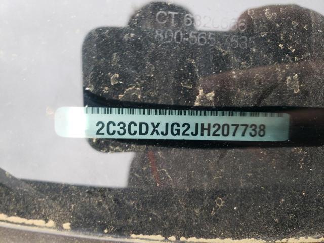 Photo 10 from auction – 2018 DODGE CHARGER GT with VIN 2C3CDXJG2JH207738